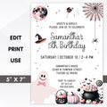 spooktacular halloween party for kids ghosts and ghouls birthday invites